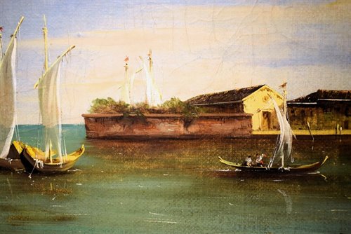Venezia, l'isola di San Giorgio e la Giudecca.